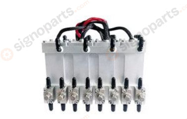 220ml aluminum sub tank with step and sensor (4 sub tanks + 8 metal valves)