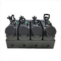 UV 4 color bulk ink tank with outlets